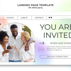 Landing page qui génère des demandes
